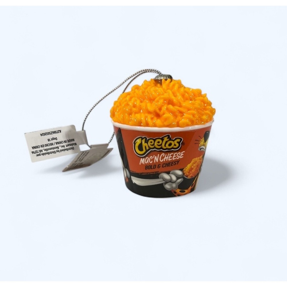 Cheetos Mac and Cheese Ornament NEW!!